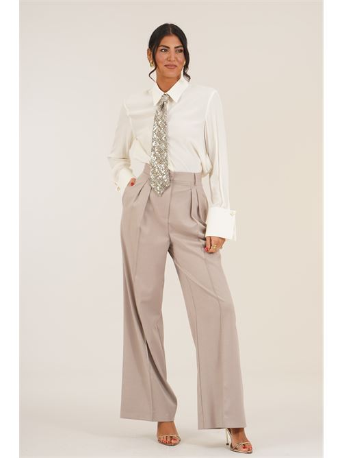 Camicia in misto seta